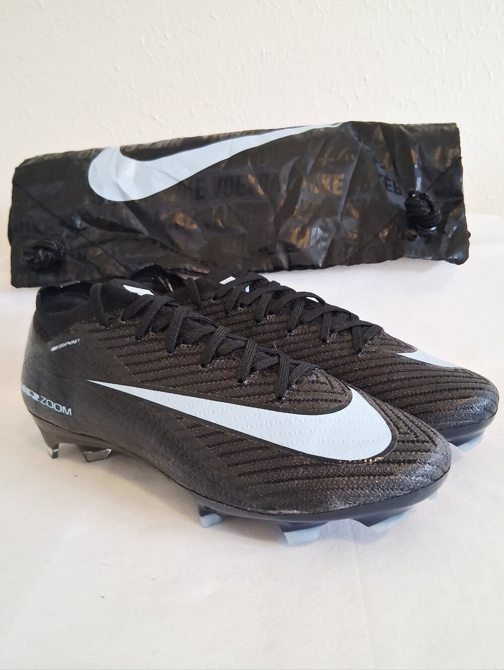 Nike Mercurial Vapor 16 Elite FG Black Blue Soccer Cleats